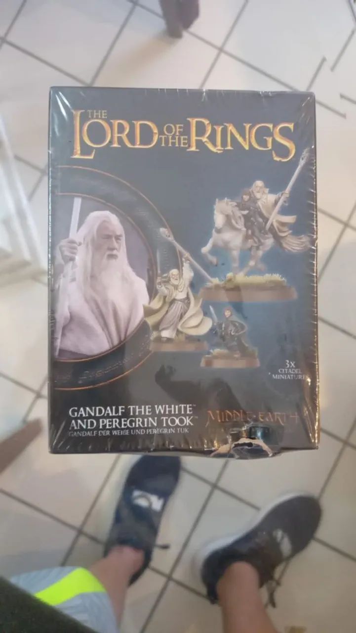 Jogo Estratégia Senhor Anéis Gandalf Pippin Scadufax PRODUTO LACRADO - Foto 4