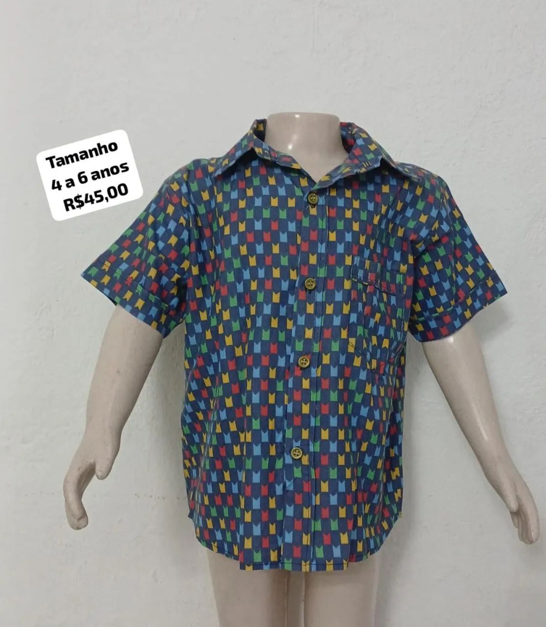 Camisa Xadrez Infantil  - Foto 4