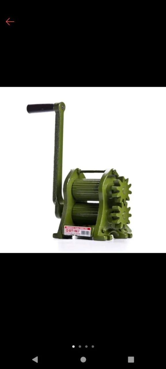 Moedor de caldo de cana 