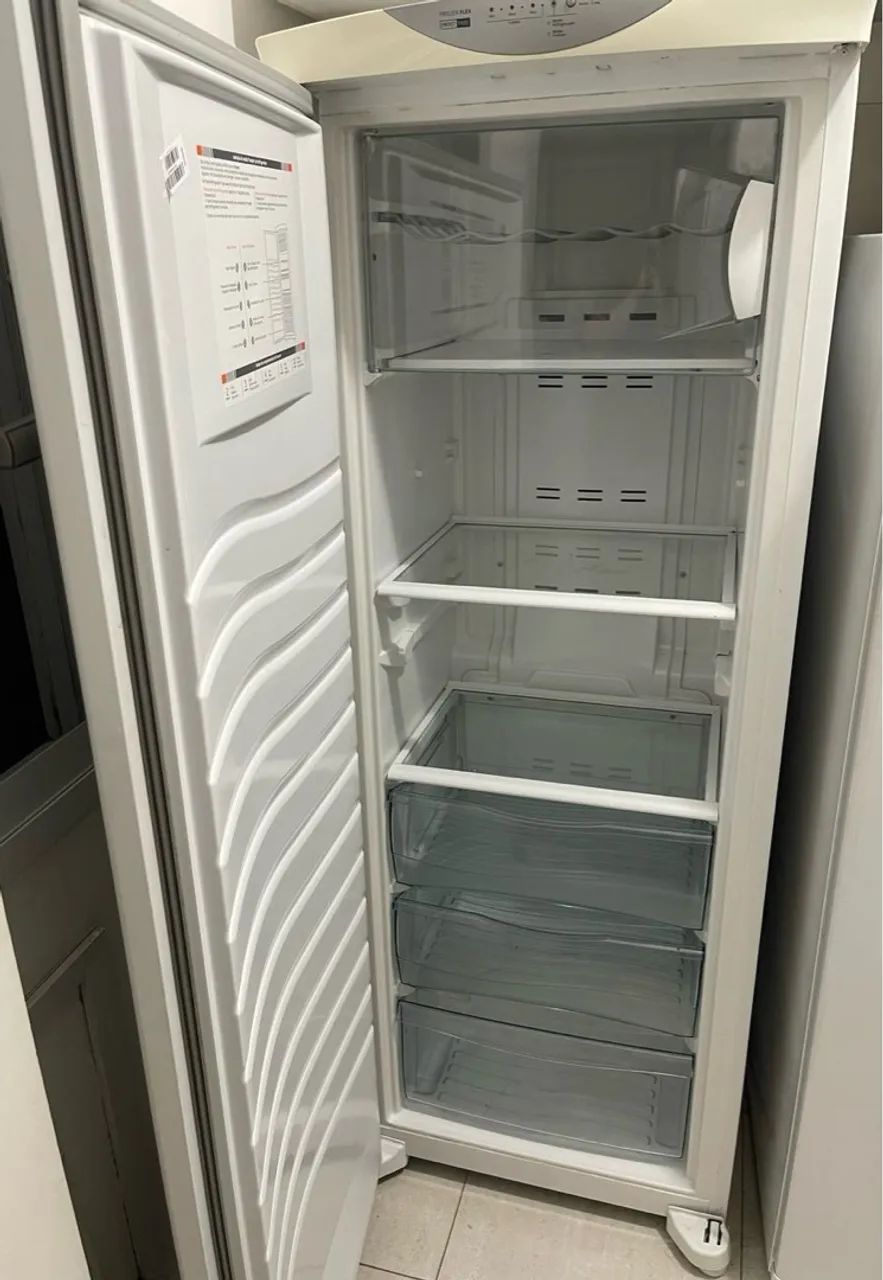 Freezer Vertical Brastemp Flex Frost Free 228 Litros BVR28NB - Foto 2