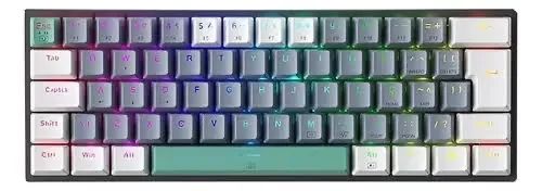 Teclado Mecânico Gamer K500 b61 mini 60%