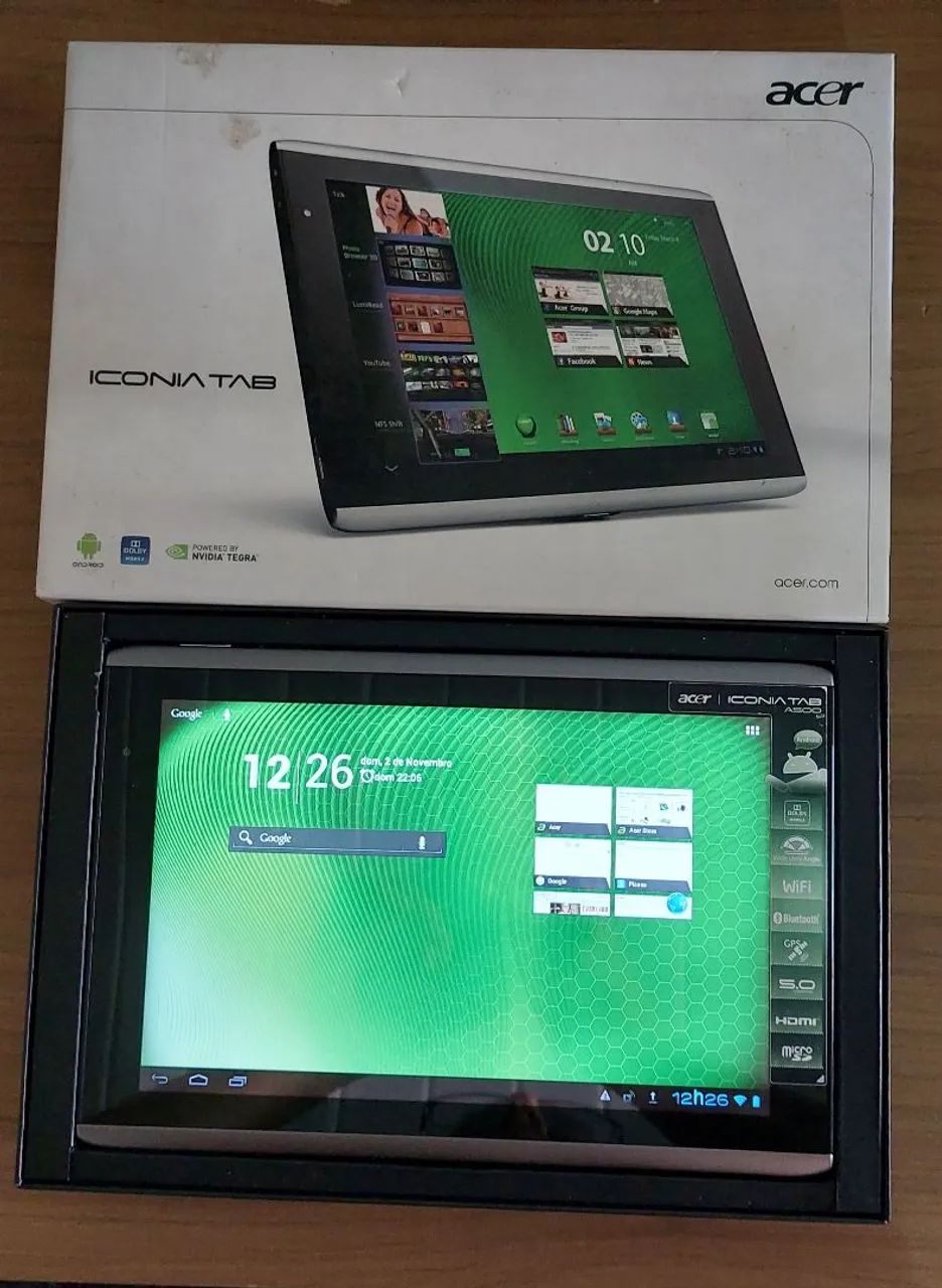 TABLET A500 ACER64296586038657122