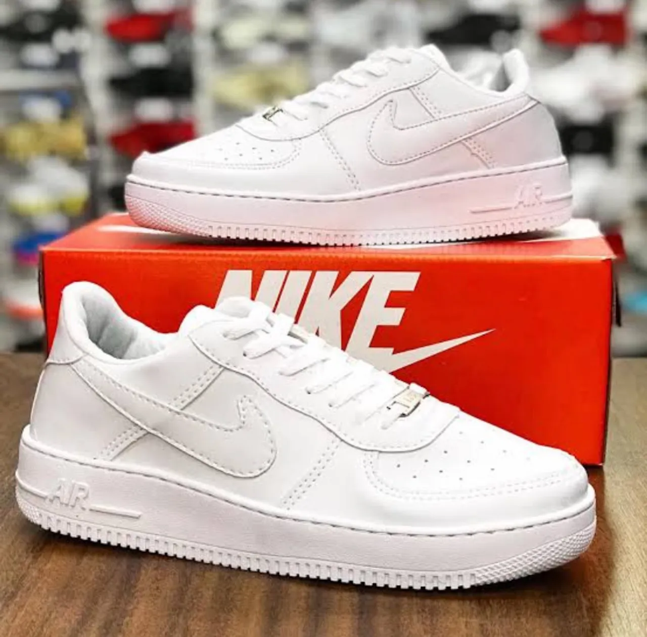 Tênis Nike Air Force 1 Branco - Novo!