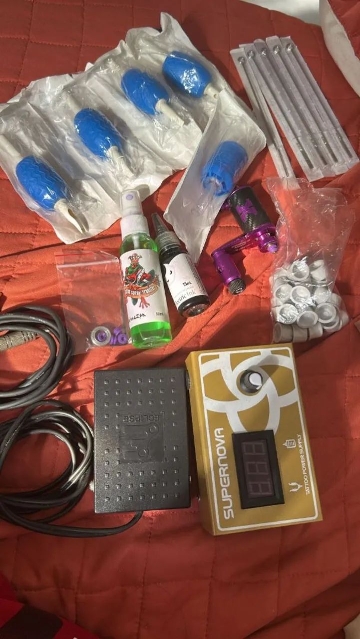 Kit de Tatuagem Completo - Novo