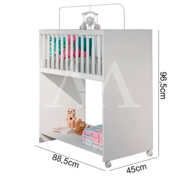 Mini berço que vira prateleira NOVO DA LOJA