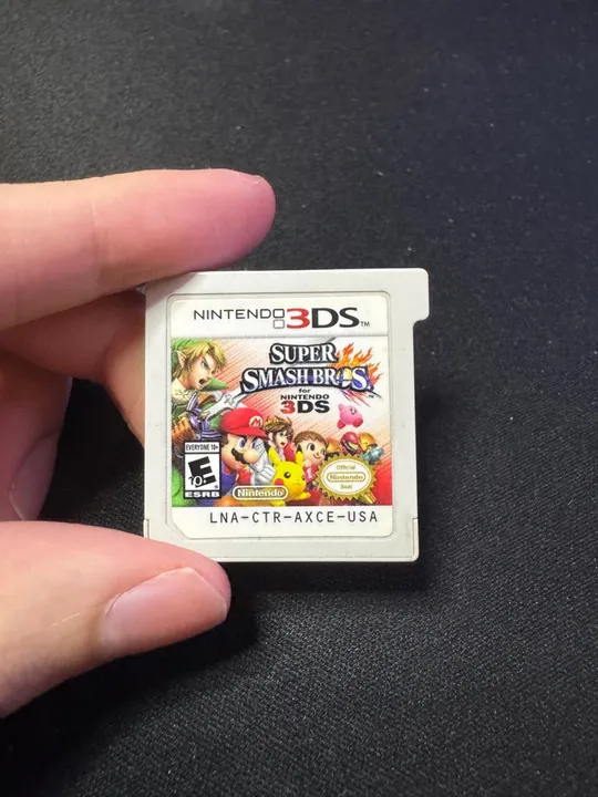 Super smash bros nintendo 3ds cartucho