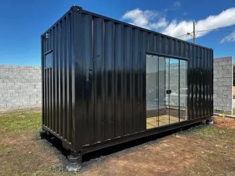 Container Marítimo 20 Pés - Ideal para Escritório ou Loja
