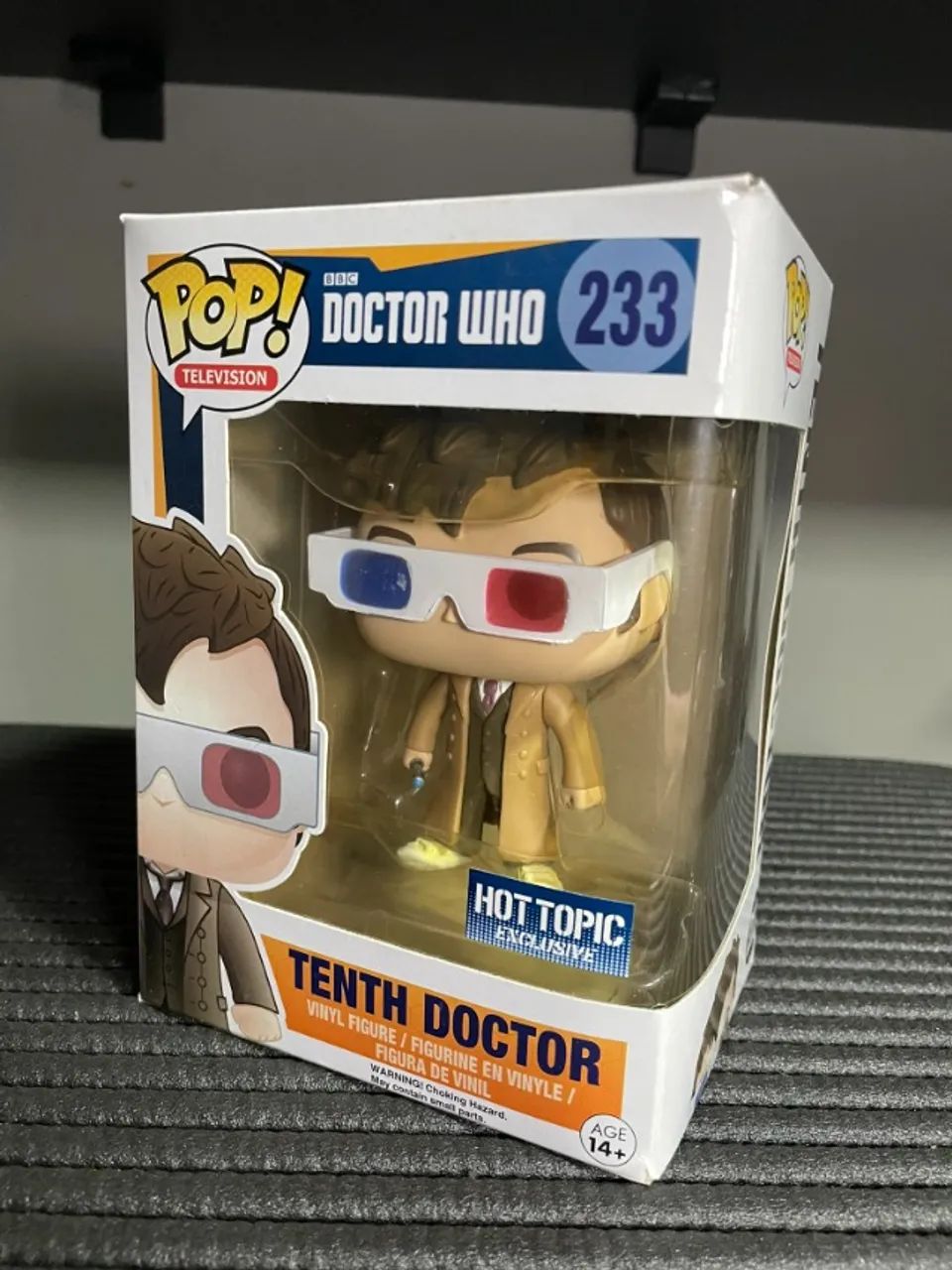 Funko Tenth Doctor c/ óculos 3D - 10th with glasses - exclusivo