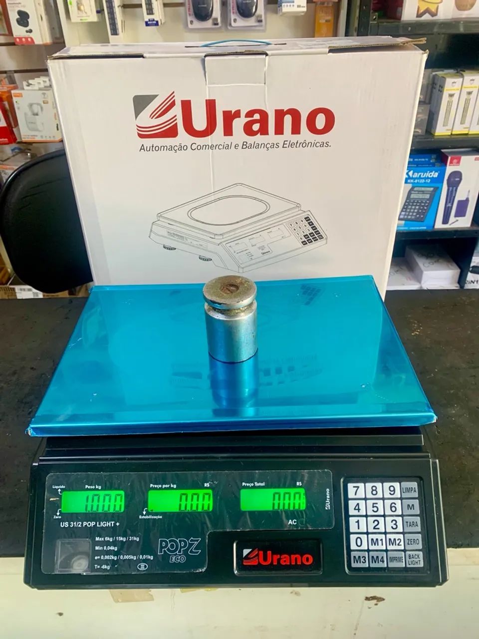 Balança Digital Urano POP-Z Com Inmetro 31kg - Foto 4