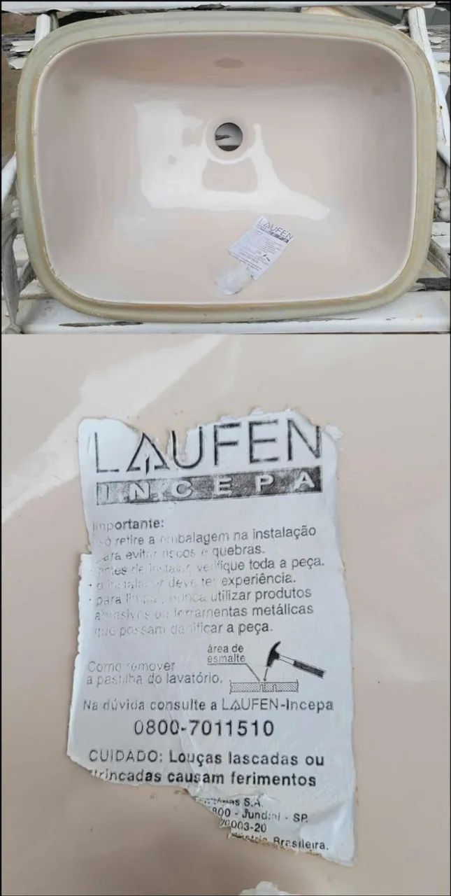 Jogo Sanitário Vaso + Caixa + Lavatório Laufen Incepa - Foto 6