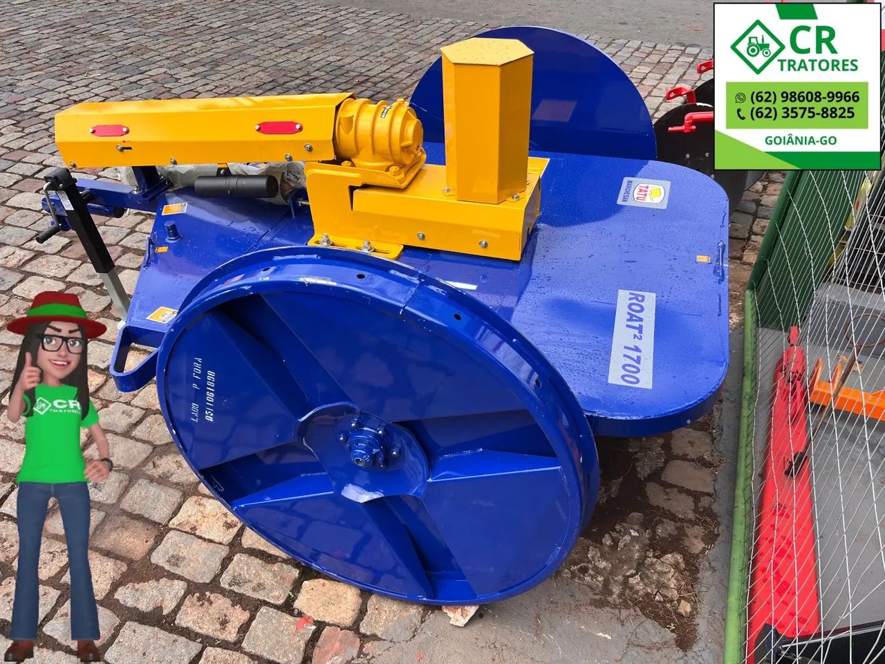 Roçadeira ROAT2 1700 - TATU - Foto 6