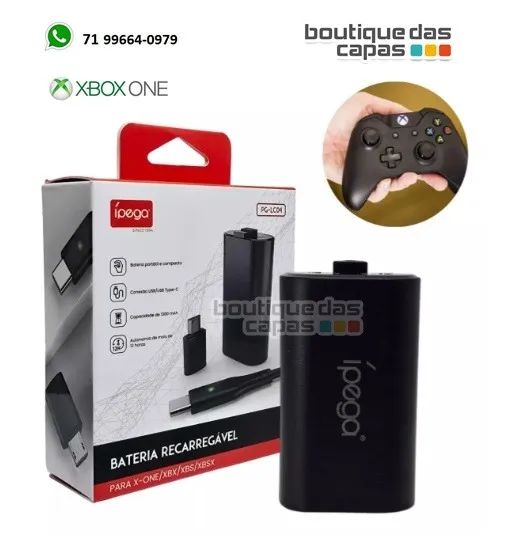 BATERIA RECARREGÁVEL PARA CONTROLE XBOX ONE, XBOX ONE SERIES S E XBOX ONE SERIES X PG-LC04