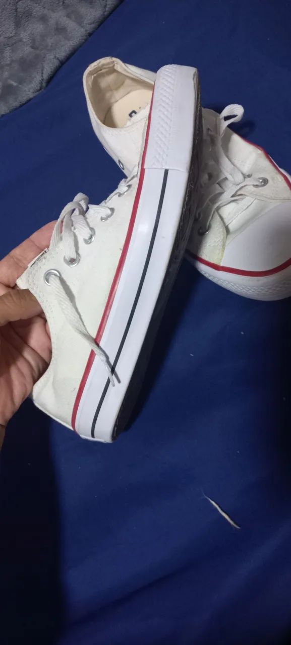 Tênis Converse All Star branco - Foto 3