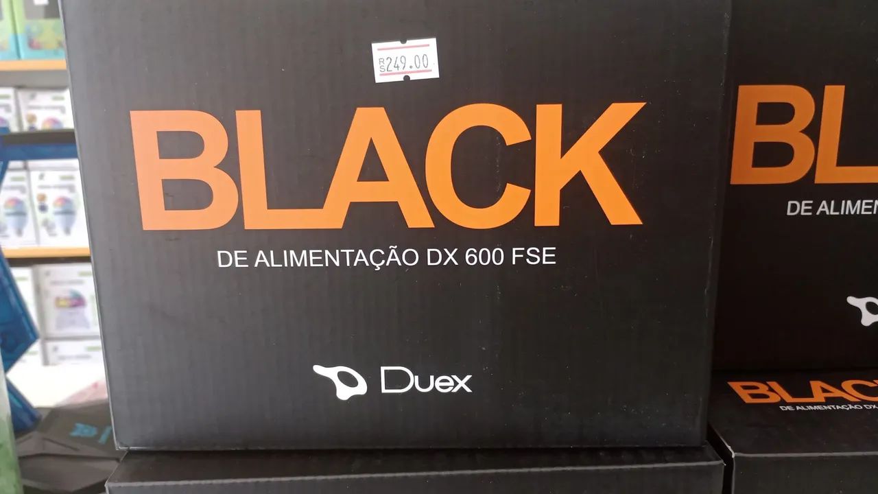Fonte Black de Alimentação DX 600 FSE - Duex