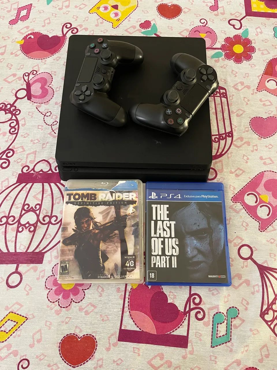 Ps4 com jogos na mídia vários jogos e dois fisico - Foto 2