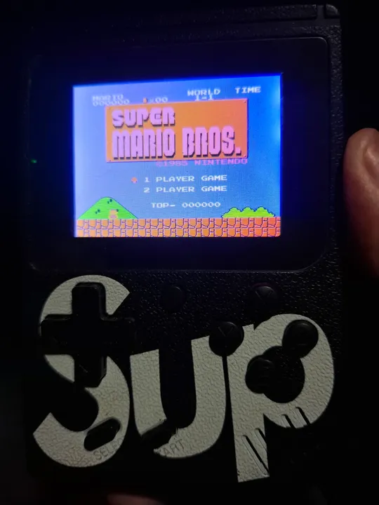Mini Game portátil sup Game box puls com 400jogos mesmo