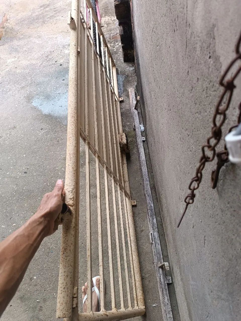 Portão com chumbador 64330306290178122