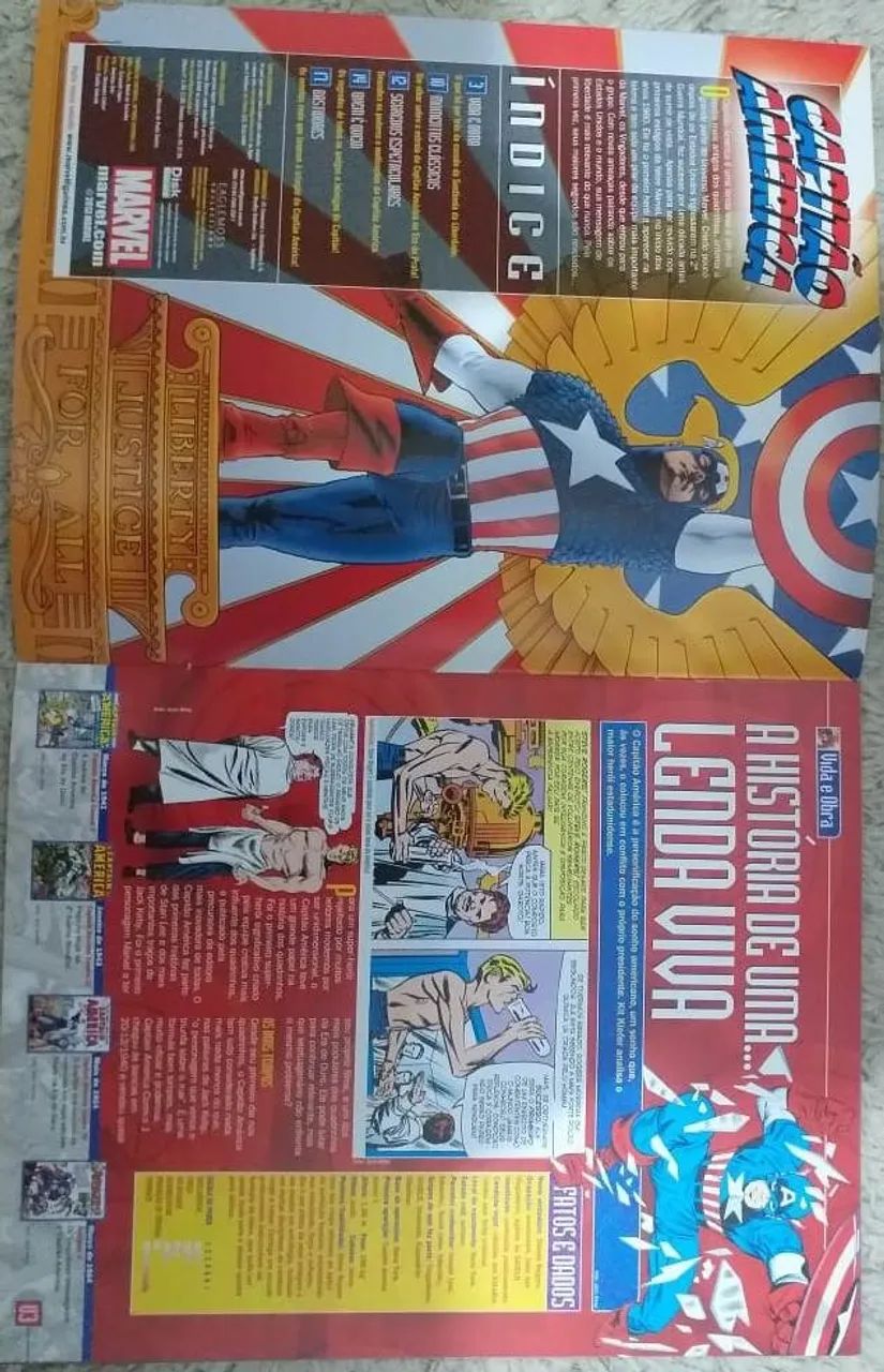 Capitão América - Coleção de Miniaturas Marvel Eaglemoss n. 9 - Foto 5