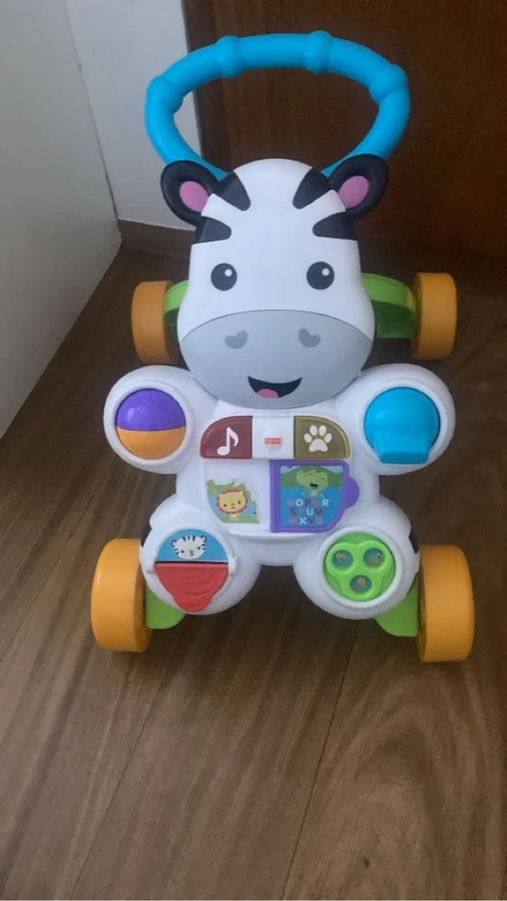 Andador de Bebê Zebra Fisher-Price