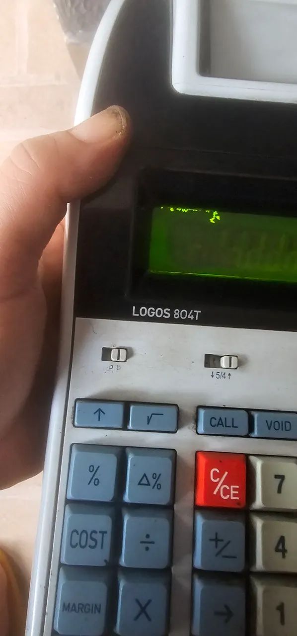 Calculadora Olivetti Logos 804T. * Leia descrição  - Foto 2