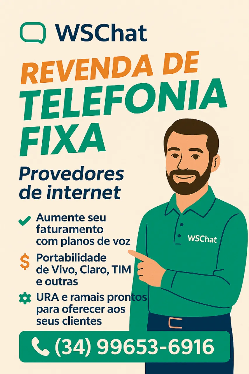 Telefone Fixo Para Provedores de internet