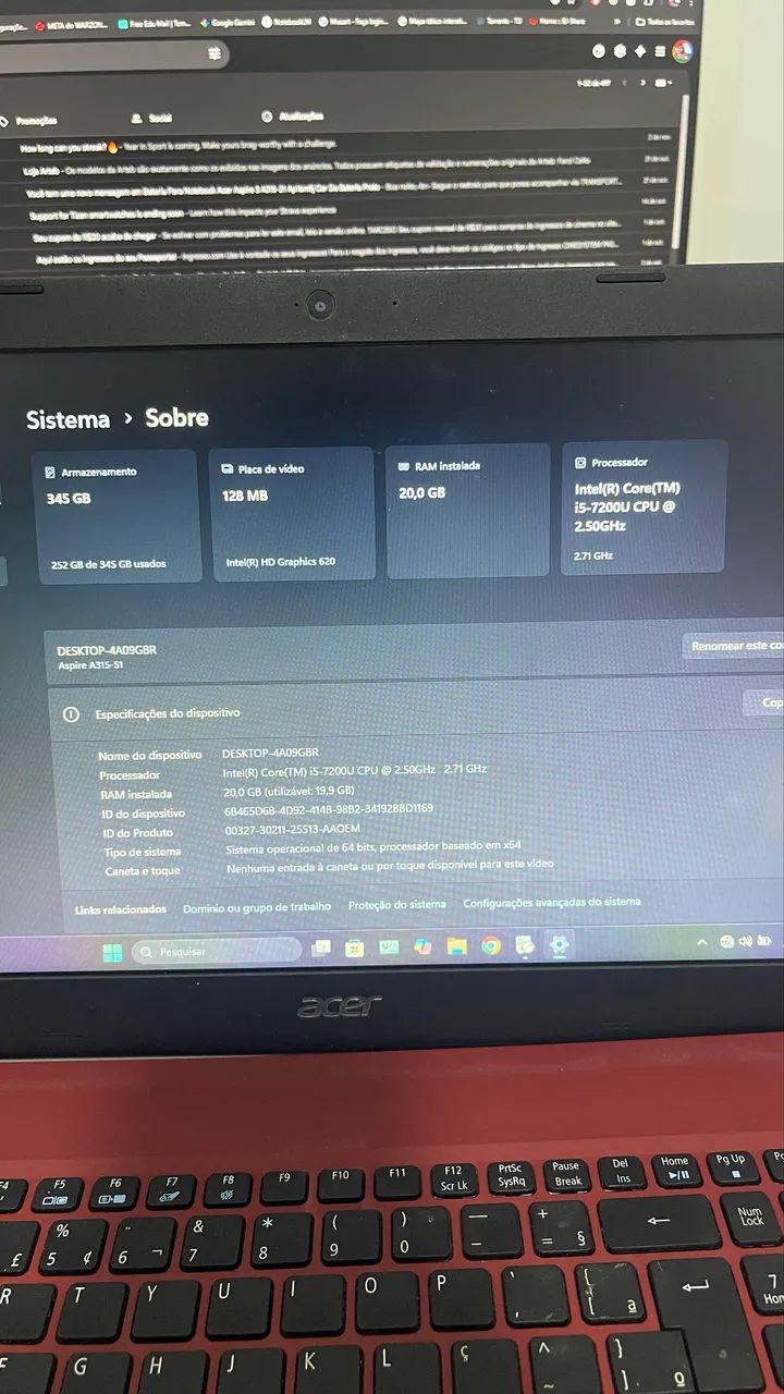 Notebook Acer Aspire 3 - Foto 3