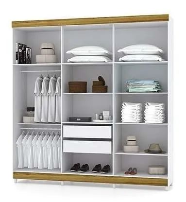 Guarda-Roupa Moderno 6 Portas elegance - Foto 4