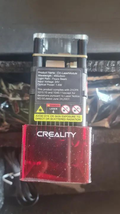 Creality cv-kit módulo laser 1.6w  24v proteção de segurança foco preciso para Ender
