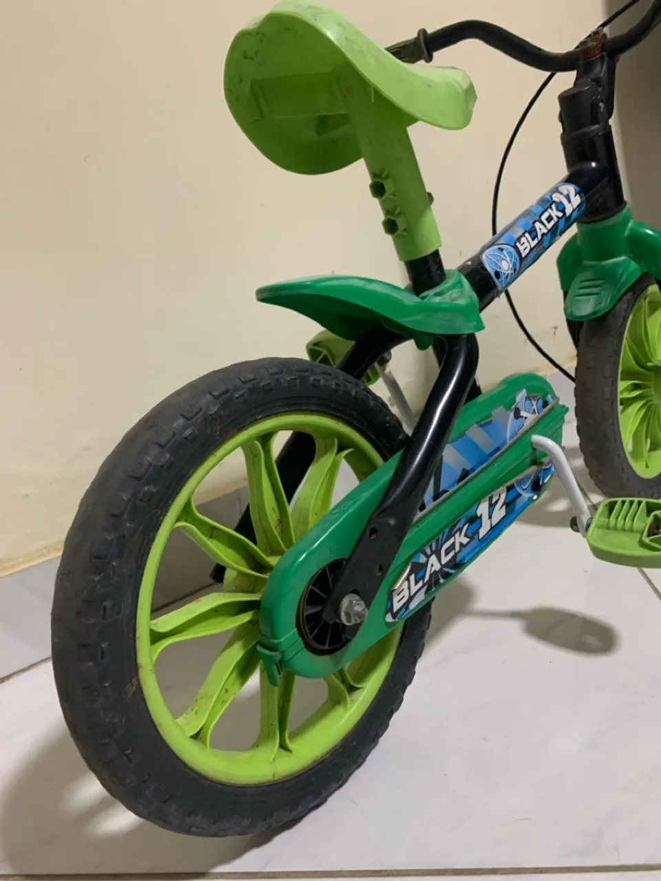 Bicicleta Infantil Aro 12 - BLACK