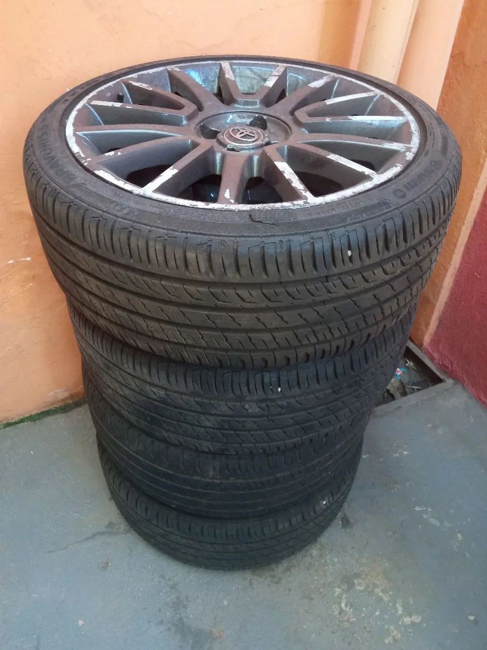Conjunto de pneus e Rodas completos! - Foto 2