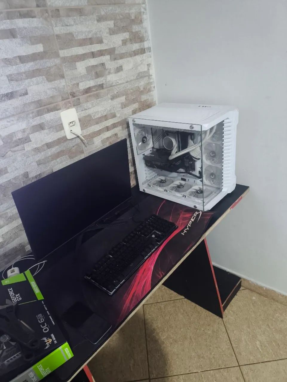 PC Gamer Completo Branco - Foto 3