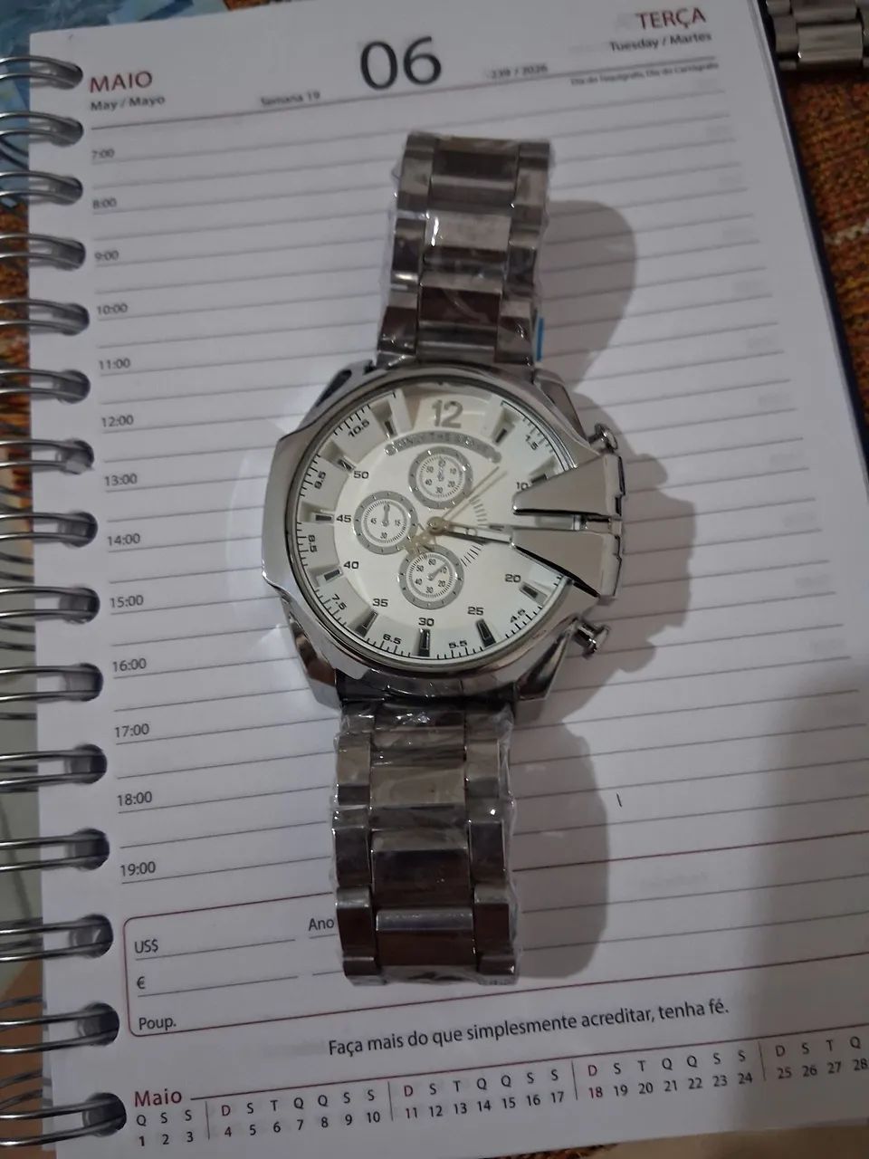 Tre Brave  branco com calendário  - Foto 5