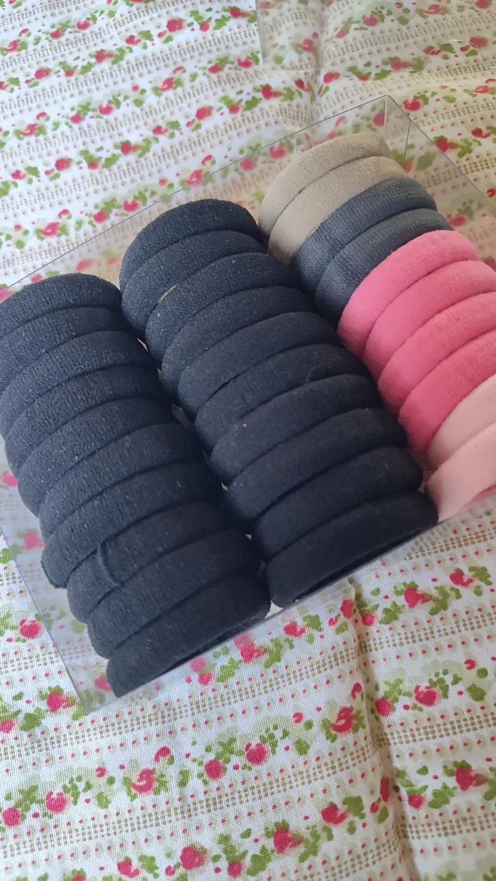 NOVOS 30 Elástico de Cabelo Xuxinha Rabicó - Foto 4