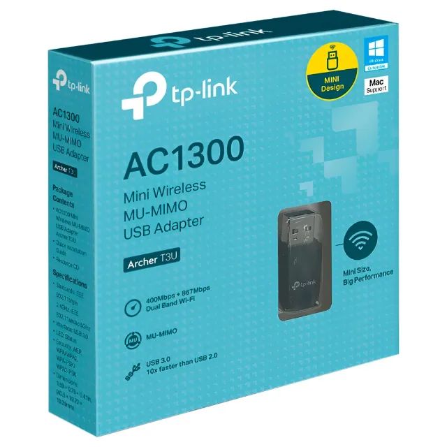 Adaptador Wireless USB Tp-link AC1300
