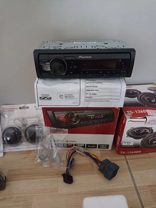 Vendo Kit Som interno Pioneer Completo  - Foto 5