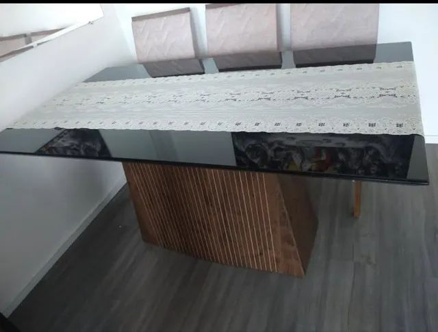 Mesa de jantar com 6 cadeiras - Foto 2