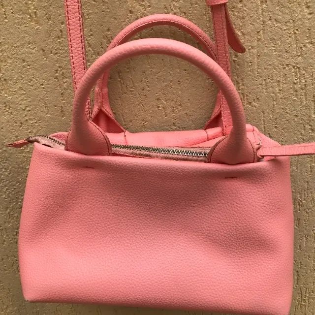 Bolsa Arezzo Giorno Rosa Claro Lisa (Usado) - Foto 4
