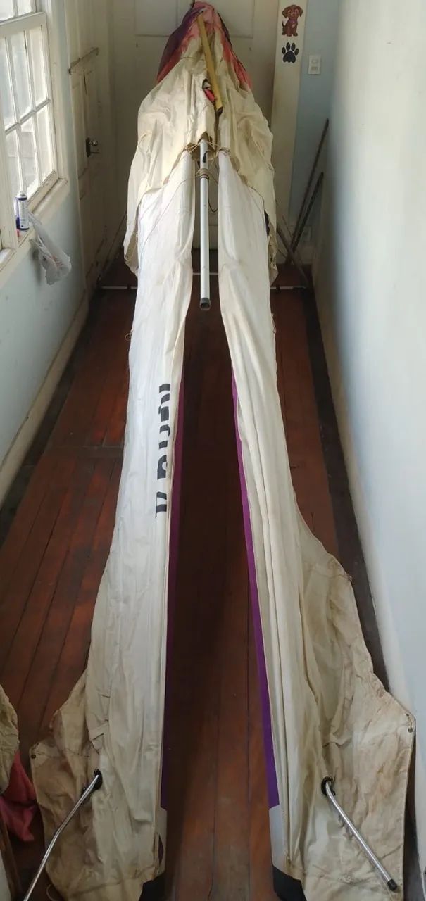 Vendo Asa Delta Importada para prática de Voo Livre. - Foto 4