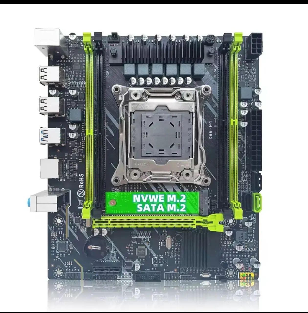 Placa Placa-mãe ZSUS X99-P4 com Xeon E5-2680 V4