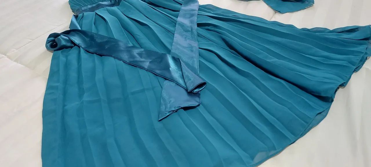 Vestido midi P - novo - Foto 4