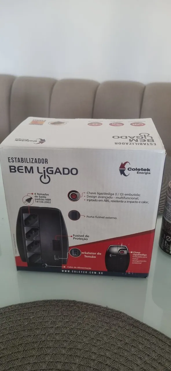 Estabilizador Bem Ligado Coletek Energia
