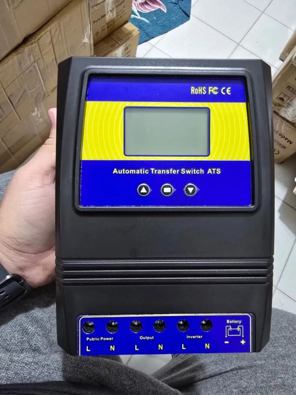 Chave De Transferência Automática Ats - Energia Solar