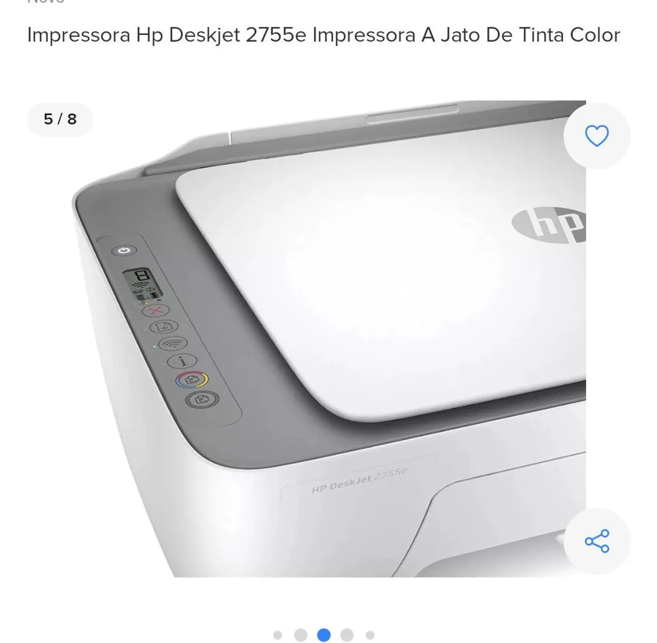 Impressora Hp deskjet 2755