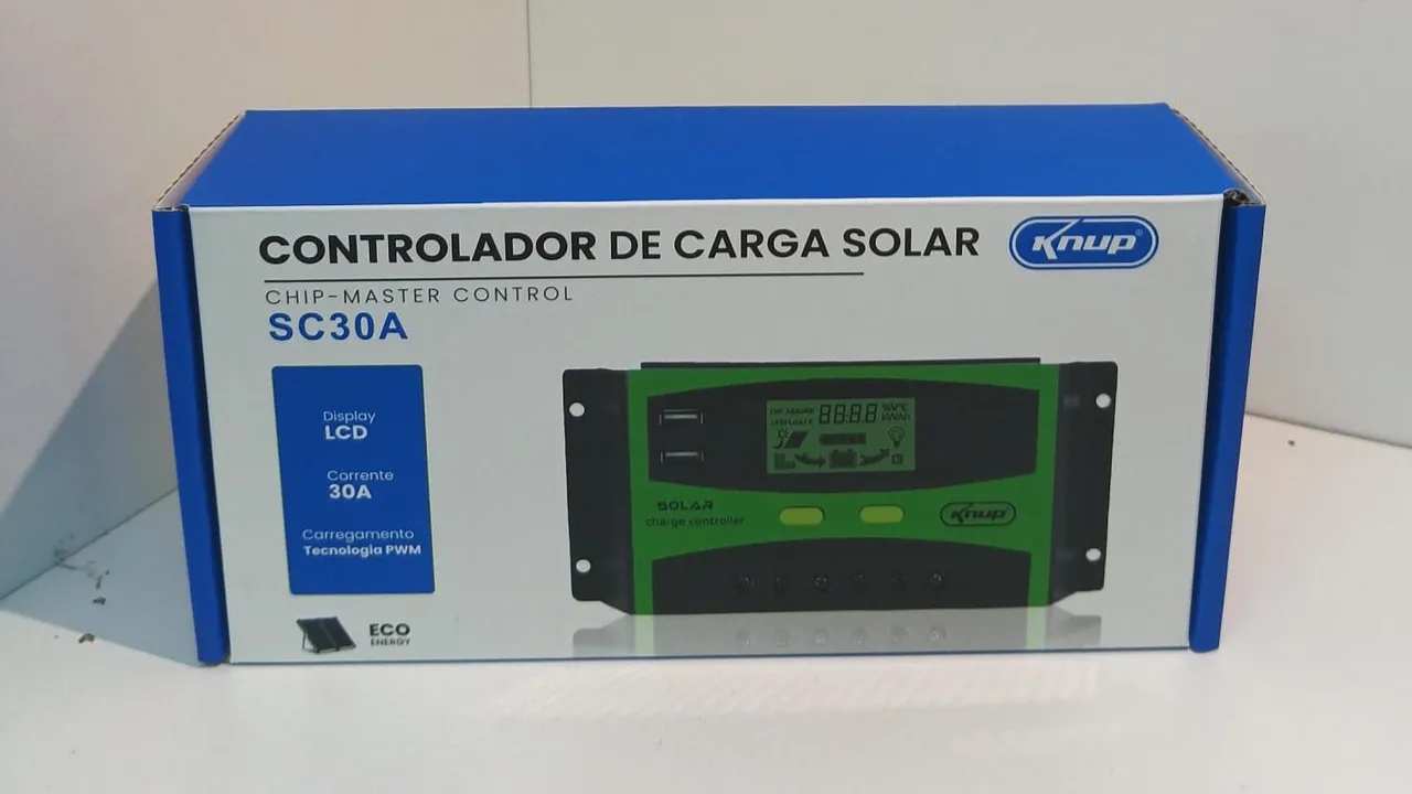 Controlador de Carga Solar Knup SC30A