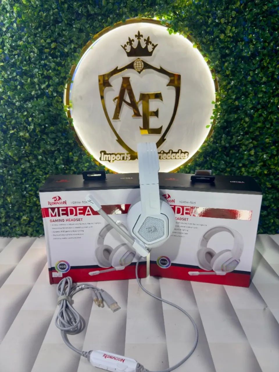 fone game headset Redragon  Medea - Foto 2