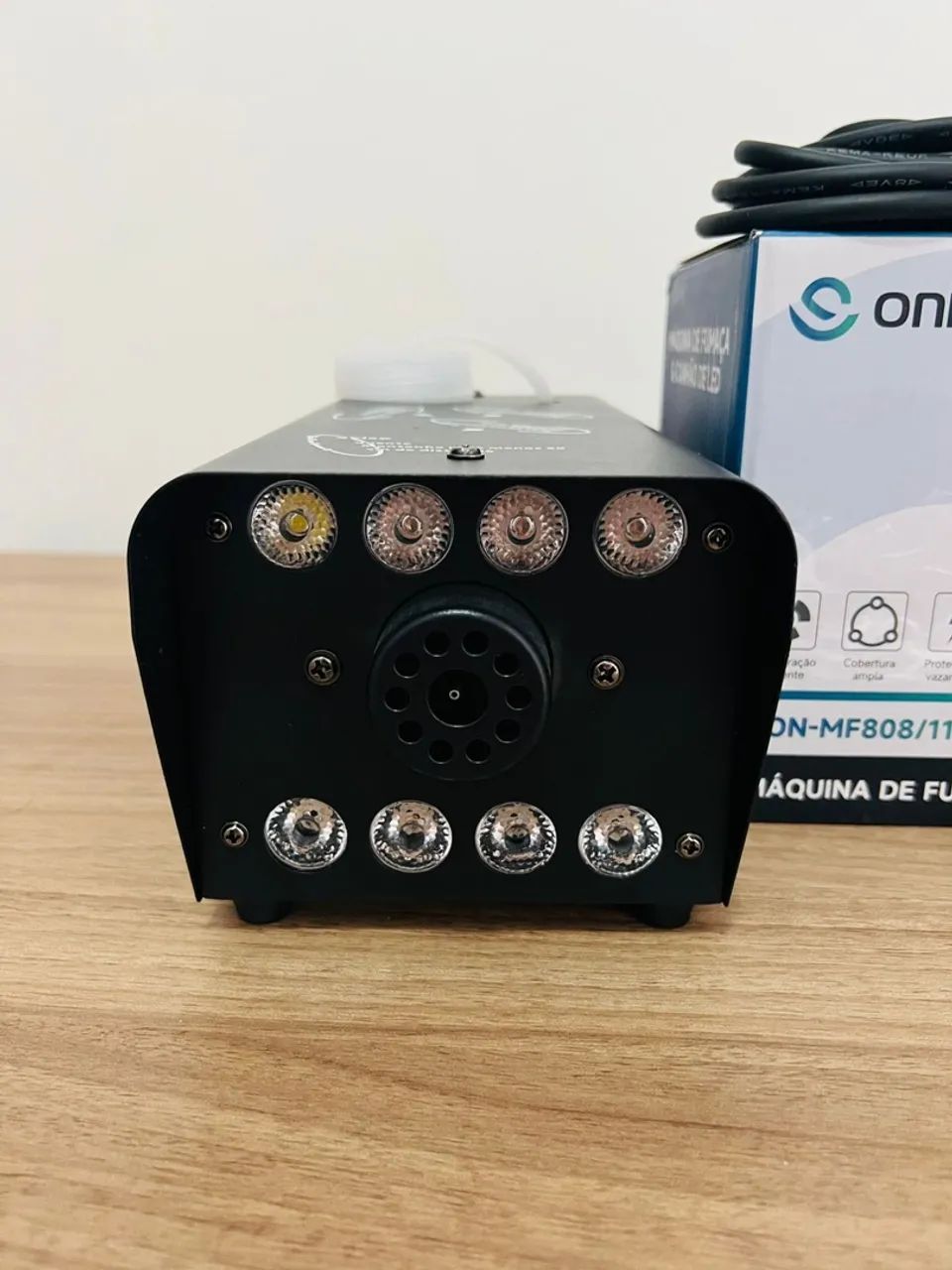 Máquina de Fumaça 600w com 8 Led (entrega gratis) - Foto 4