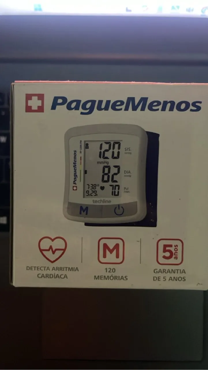 Medidor de Pressão Digital Pague Menos