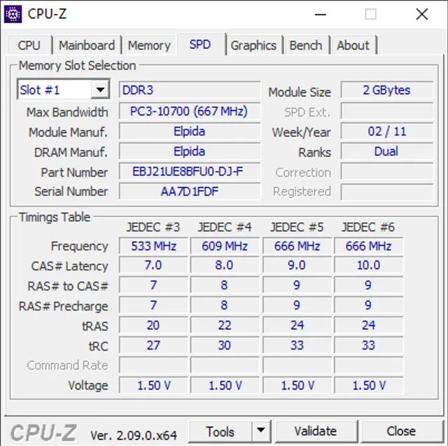 Memória ram para Notebook Elpida 2x2GB Ddr3 1333MHz 1.5v - Foto 5