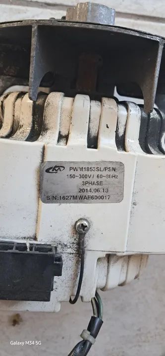 Motor de lavadora Panasonic 16kg  - Foto 2
