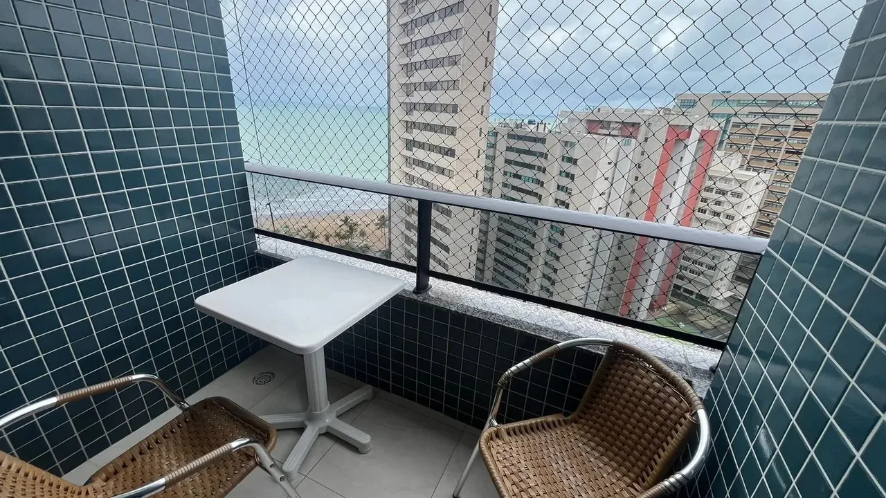 apartamento de aluguel /vista mar